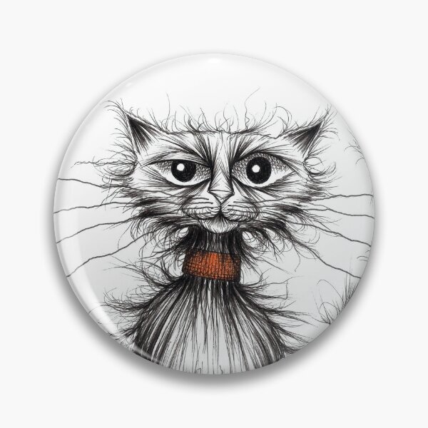 Item preview, Fuzzy cat designed and sold by Keith Mills.