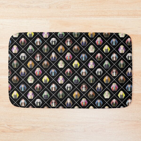 Item preview, Minimalist Doctors Pattern - Black designed and sold by Sam Bentley.