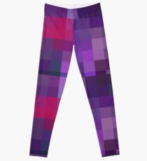 Purple Pixels Leggings