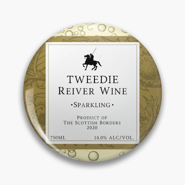 Artikelvorschau, TWEEDIE Sparkling Wine Label | Border Reivers entworfen und verkauft von yourscotborders.