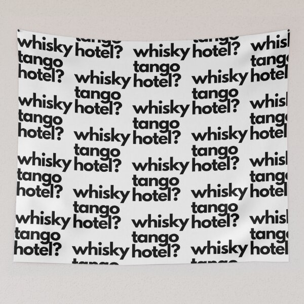 Item preview, Whisky Tango Hotel designed and sold by jetmike.