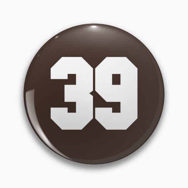 Item preview, 39 Number Cleveland Sports Thirty-Nine Brown Jersey designed and sold by HelloFromAja.