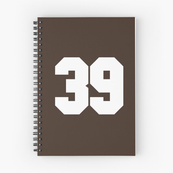 Item preview, 39 Number Cleveland Sports Thirty-Nine Brown Jersey designed and sold by HelloFromAja.