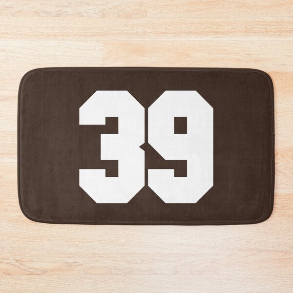 Item preview, 39 Number Cleveland Sports Thirty-Nine Brown Jersey designed and sold by HelloFromAja.