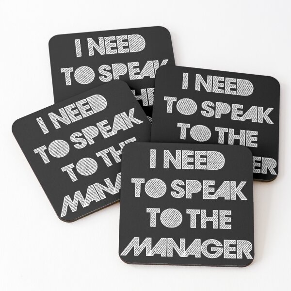 Item preview, I need to Speak to the Manager designed and sold by gpsapparel.