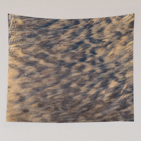 Item preview, Animal Skin Abstracts by Nature - Tabby Cat Fur Pattern Under Rippling Wavelets designed and sold by Georgia Mizuleva.