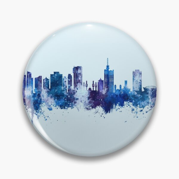Item preview, Lagos Nigeria Skyline designed and sold by ArtPrints.