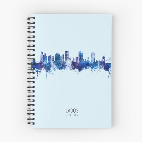 Item preview, Lagos Nigeria Skyline designed and sold by ArtPrints.