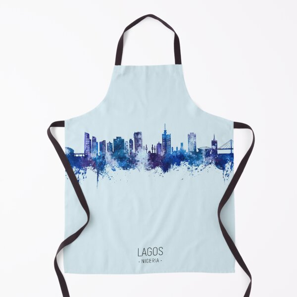 Item preview, Lagos Nigeria Skyline designed and sold by ArtPrints.