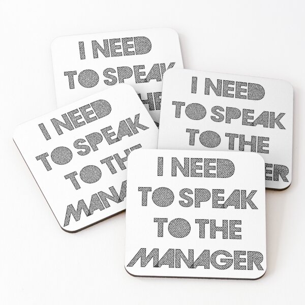 Item preview,  I need to Speak to the Manager designed and sold by gpsapparel.