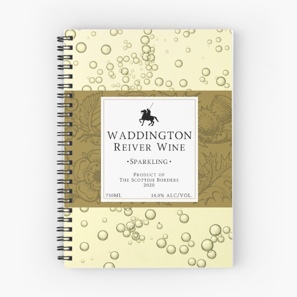 Item preview, WADDINGTON Sparkling Wine Label | Border Reivers designed and sold by yourscotborders.