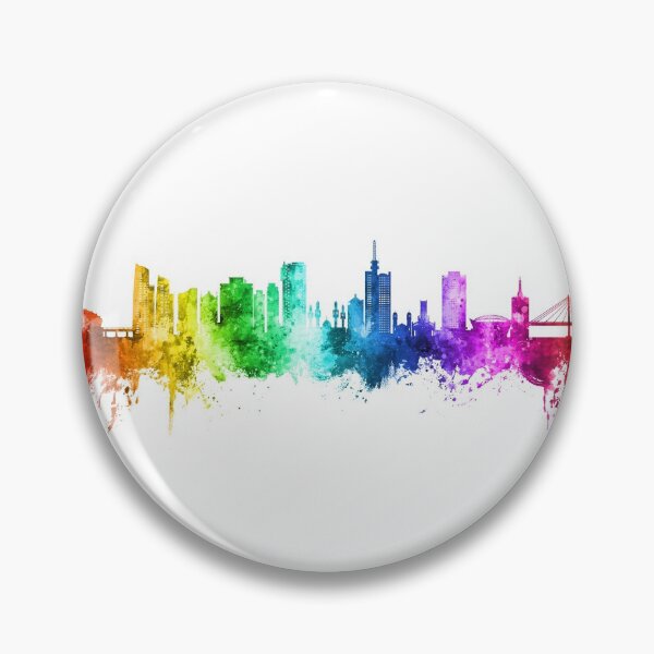 Item preview, Lagos Nigeria Skyline designed and sold by ArtPrints.