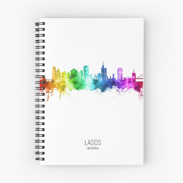Item preview, Lagos Nigeria Skyline designed and sold by ArtPrints.