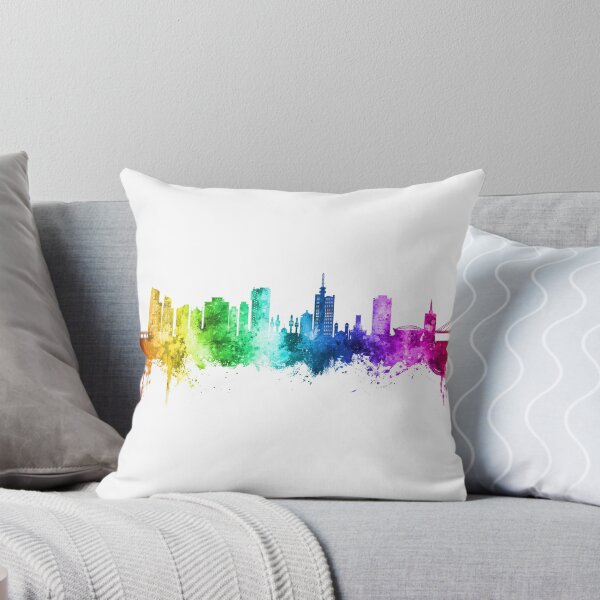 Item preview, Lagos Nigeria Skyline designed and sold by ArtPrints.