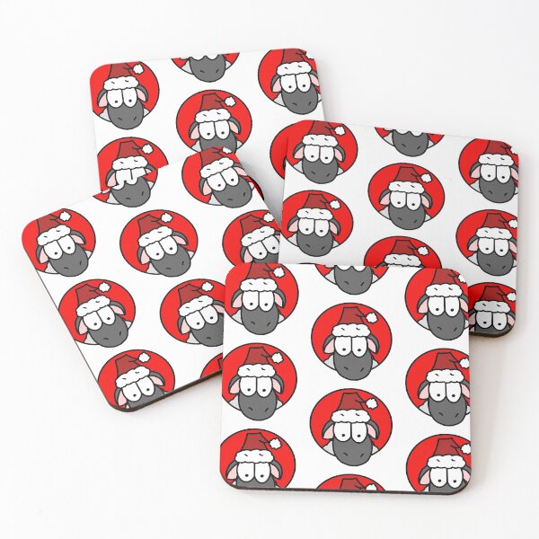 Item preview, Christmas Sheep (Red) designed and sold by SmokeyCarbonite.