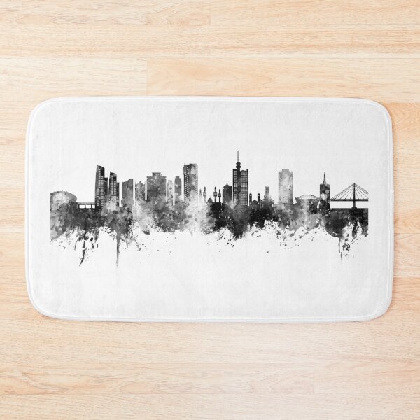 Item preview, Lagos Nigeria Skyline designed and sold by ArtPrints.