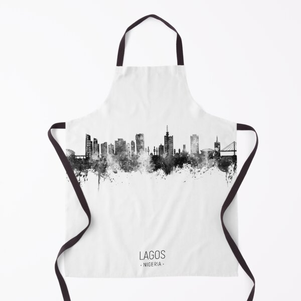 Item preview, Lagos Nigeria Skyline designed and sold by ArtPrints.