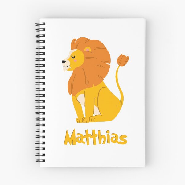 Item preview, Matthias Lion Baby Boy Wild Animal Name designed and sold by HelloFromAja.