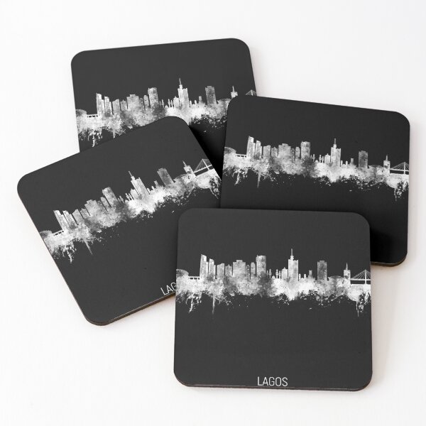Item preview, Lagos Nigeria Skyline designed and sold by ArtPrints.