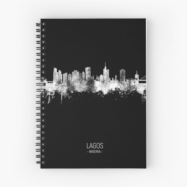 Item preview, Lagos Nigeria Skyline designed and sold by ArtPrints.