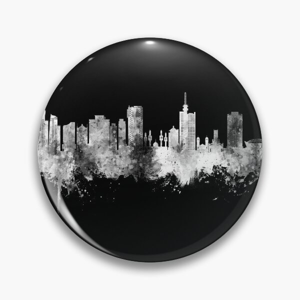 Item preview, Lagos Nigeria Skyline designed and sold by ArtPrints.