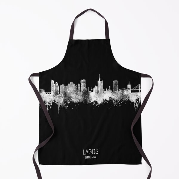 Item preview, Lagos Nigeria Skyline designed and sold by ArtPrints.