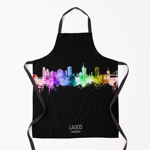Item preview, Lagos Nigeria Skyline designed and sold by ArtPrints.