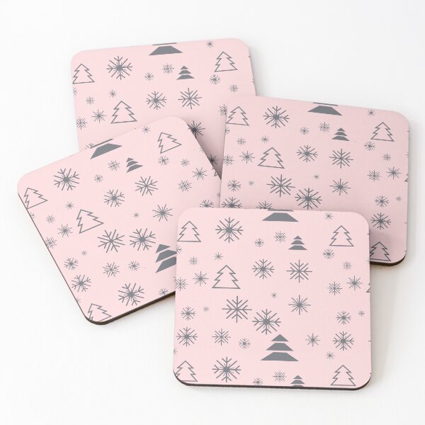 Item preview, Cute Christmas Trees and Snowflakes designed and sold by BlushPearls.
