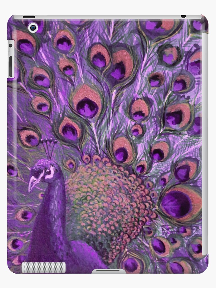 Best Deal for Art Lavender Peacock with Feathers Full Coverage