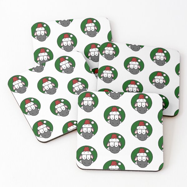 Item preview, Christmas Sheep (Green) designed and sold by SmokeyCarbonite.