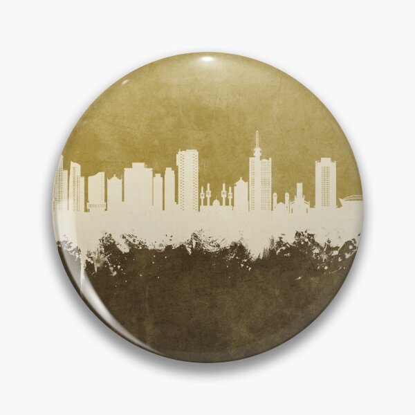 Item preview, Lagos Nigeria Skyline designed and sold by ArtPrints.