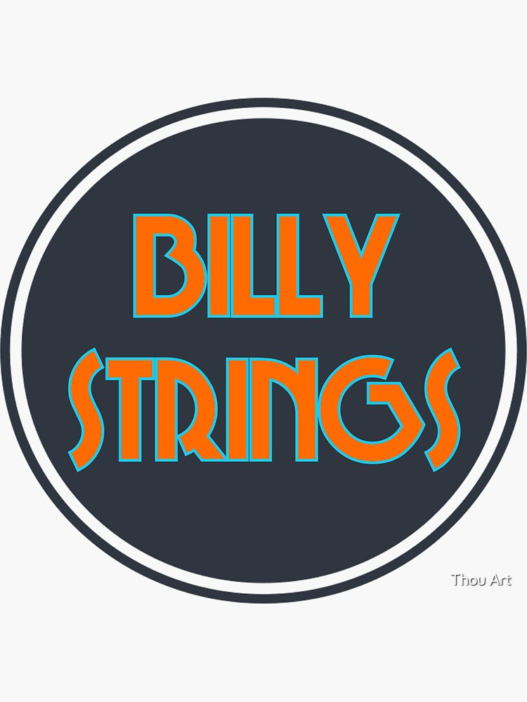 "B Strings Badge" Sticker By Dylanstroud | Redbubble