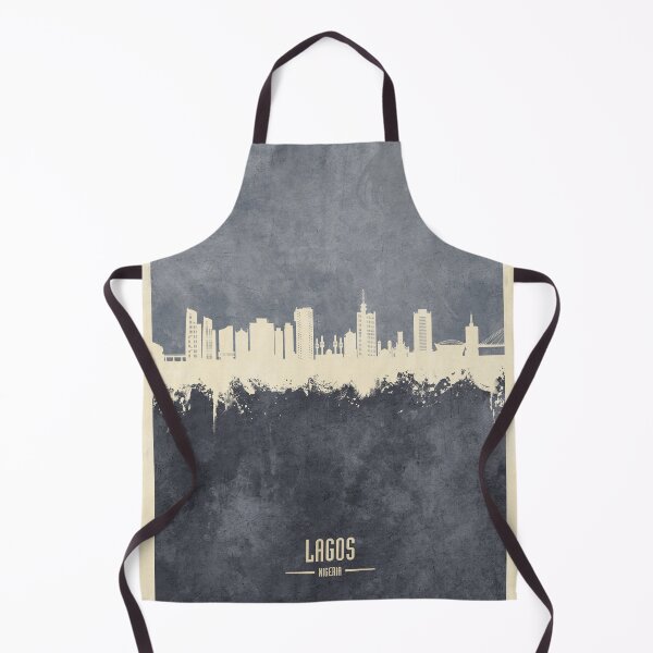 Item preview, Lagos Nigeria Skyline designed and sold by ArtPrints.