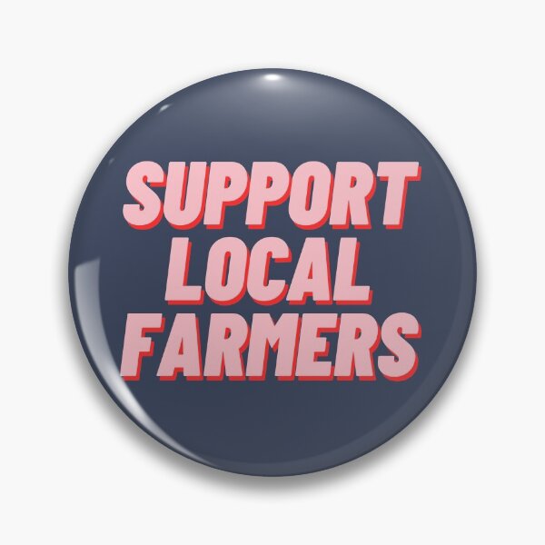 Item preview, Support Local Farmers designed and sold by polishalpaca.