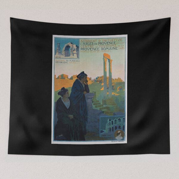Artikelvorschau, Arles retro poster entworfen und verkauft von CorasPosters.