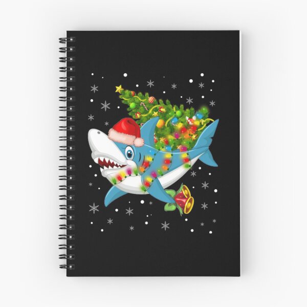 Item preview, Shark Christmas Gift Boys Kids Santa Tree Sharkmas Xmas designed and sold by trendingshop97.