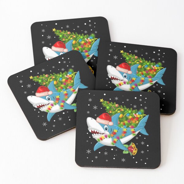 Item preview, Shark Christmas Gift Boys Kids Santa Tree Sharkmas Xmas designed and sold by trendingshop97.