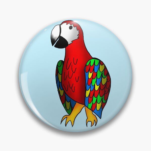 Item preview, Scarlet macaw designed and sold by Kewd.