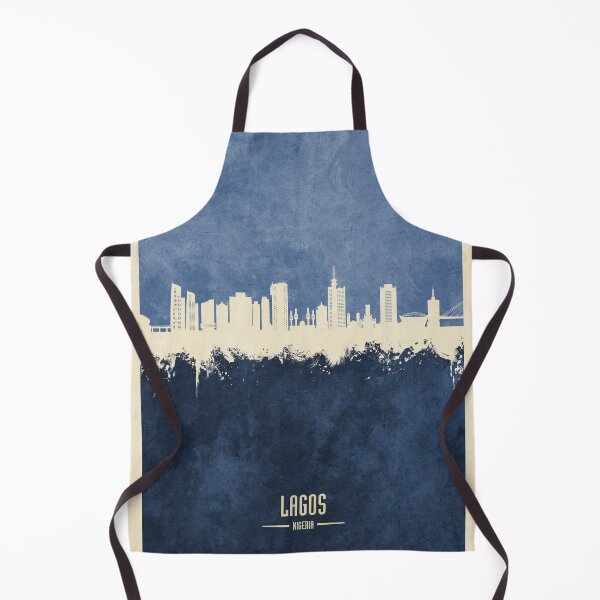 Item preview, Lagos Nigeria Skyline designed and sold by ArtPrints.