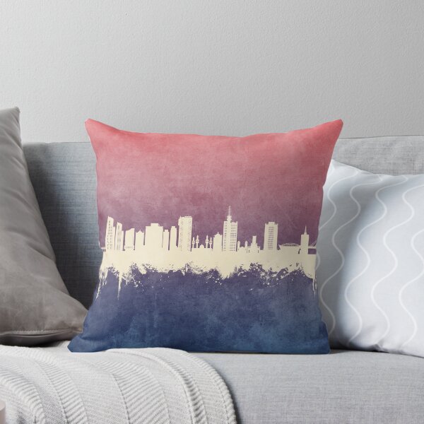 Item preview, Lagos Nigeria Skyline designed and sold by ArtPrints.
