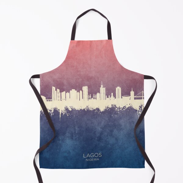 Item preview, Lagos Nigeria Skyline designed and sold by ArtPrints.