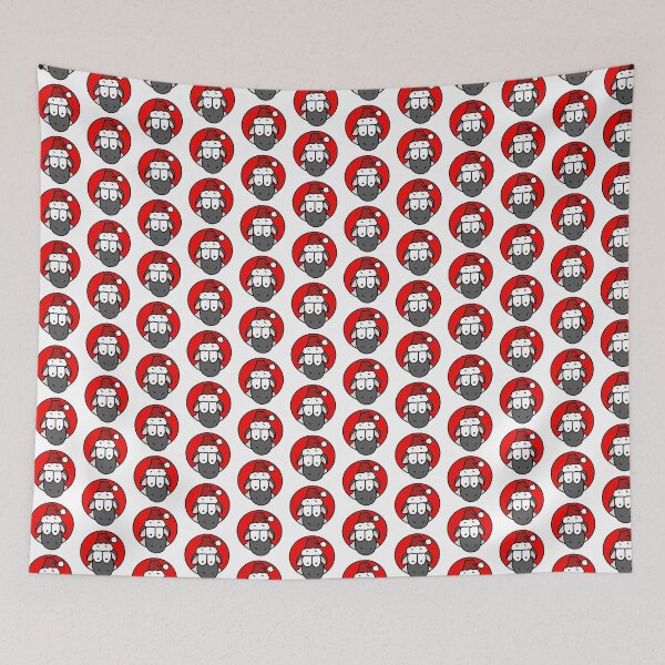 Item preview, Christmas Sheep (Red) designed and sold by SmokeyCarbonite.