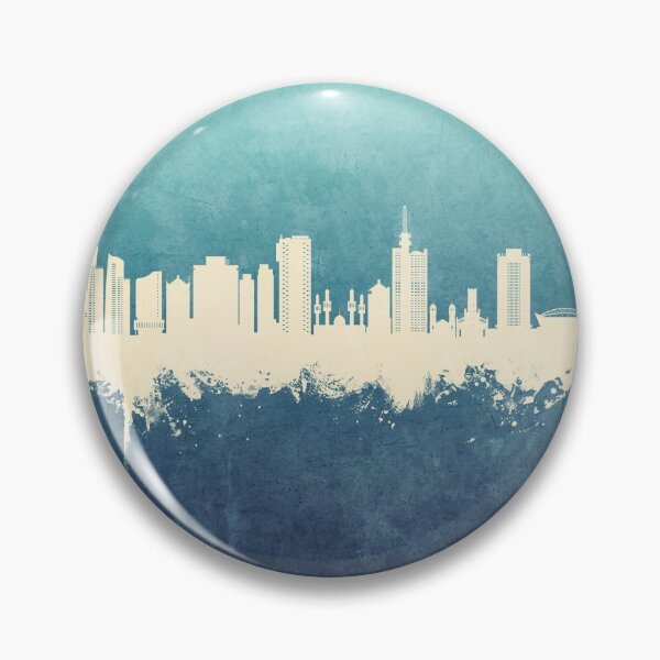 Item preview, Lagos Nigeria Skyline designed and sold by ArtPrints.
