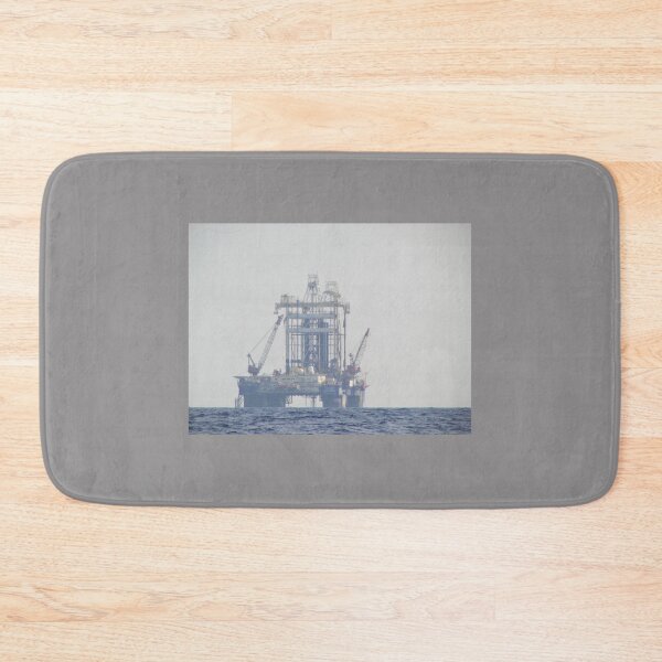Item preview, Oil Rig At Sea designed and sold by Malcolm Snook.