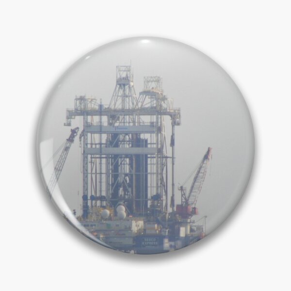 Item preview, Oil Rig At Sea designed and sold by Malcolm Snook.