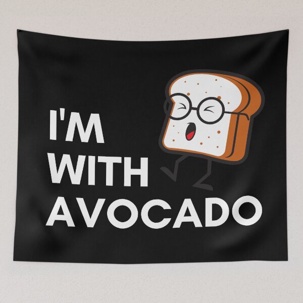 Item preview, I'm with the avocado designed and sold by Zaibo.