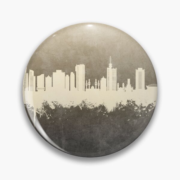 Item preview, Lagos Nigeria Skyline designed and sold by ArtPrints.