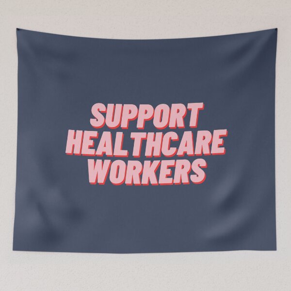 Item preview, Support Healthcare Workers designed and sold by polishalpaca.