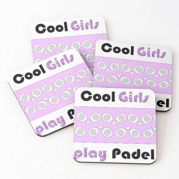 Item preview, Cool Girls Play Padel designed and sold by GVibezPadel.