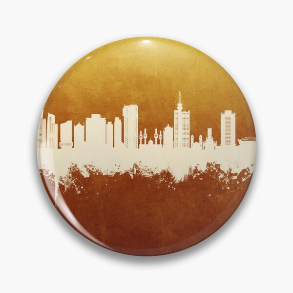 Item preview, Lagos Nigeria Skyline designed and sold by ArtPrints.